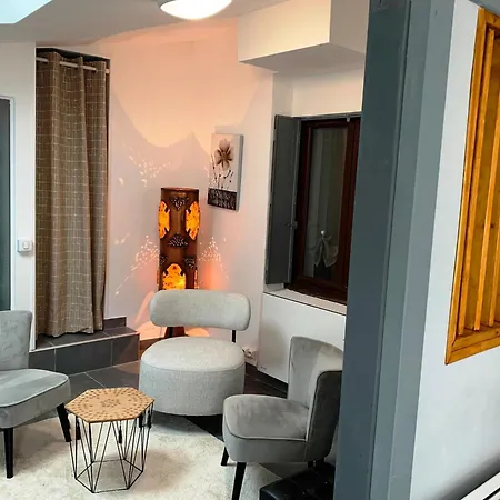 Διαμέρισμα Le Jardin Privatif De Pauze Wifi Et Parking Gratuits Vue Panoramique *